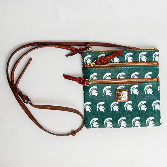 Dooney & Bourke Bags Dooney And Bourke Michigan State Crossbody Bag